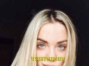 YrSunnySunshine